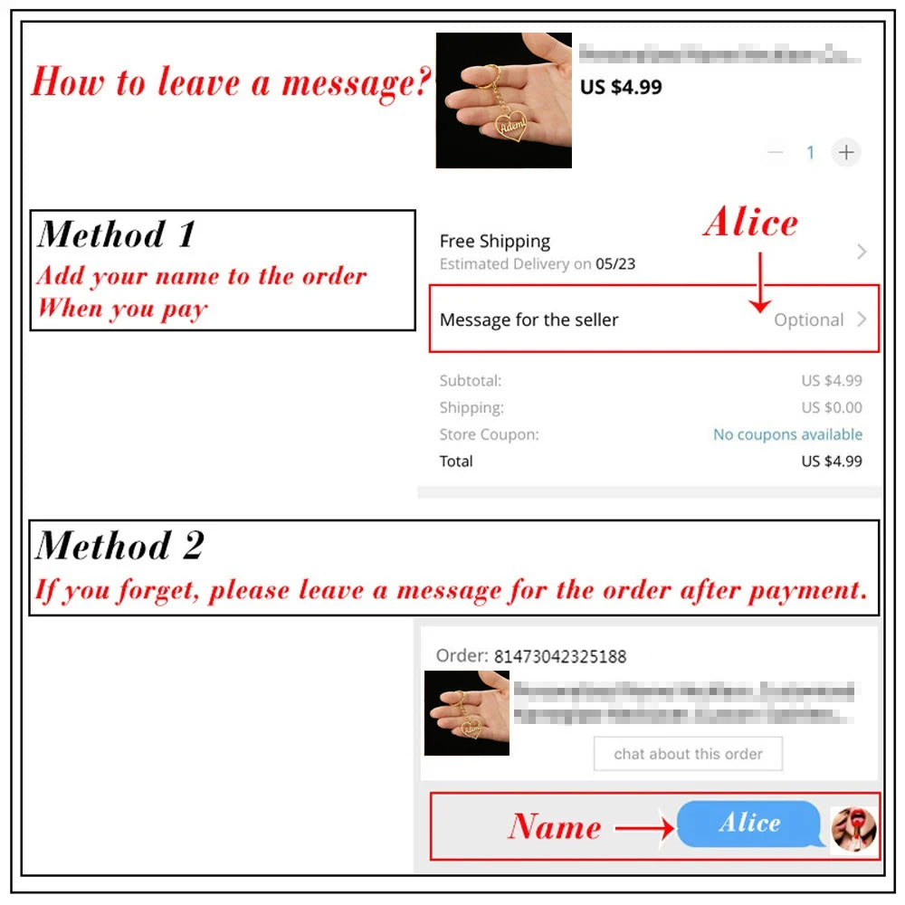 Custom Name with Heart Necklace for Women Stainless Steel 18K Gold Plated Jewelry Personalized Letter Pendant Chains Choker Gift