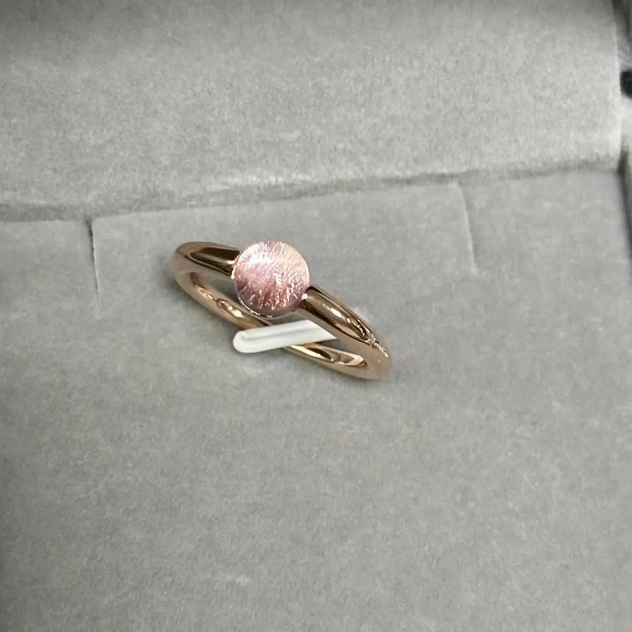 Ring New Simple Round Ring Starry Sky Style Ring Blue Crystal Ring For Women Fashion Jewelry Party Gift