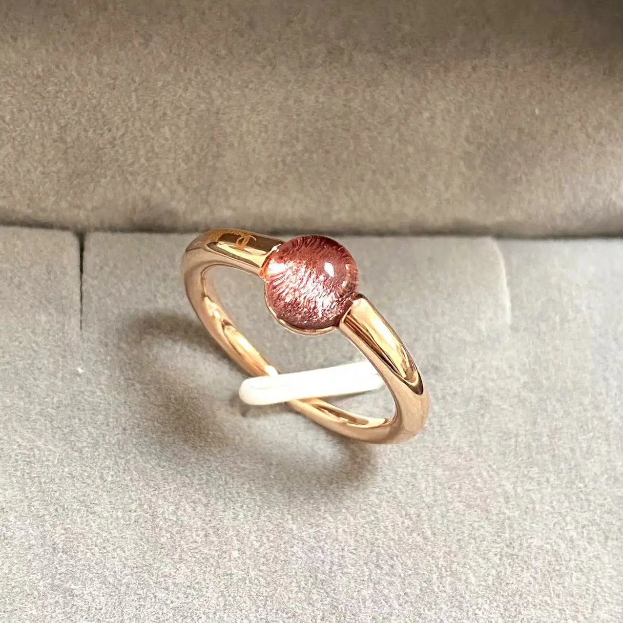 Ring New Simple Round Ring Starry Sky Style Ring Blue Crystal Ring For Women Fashion Jewelry Party Gift