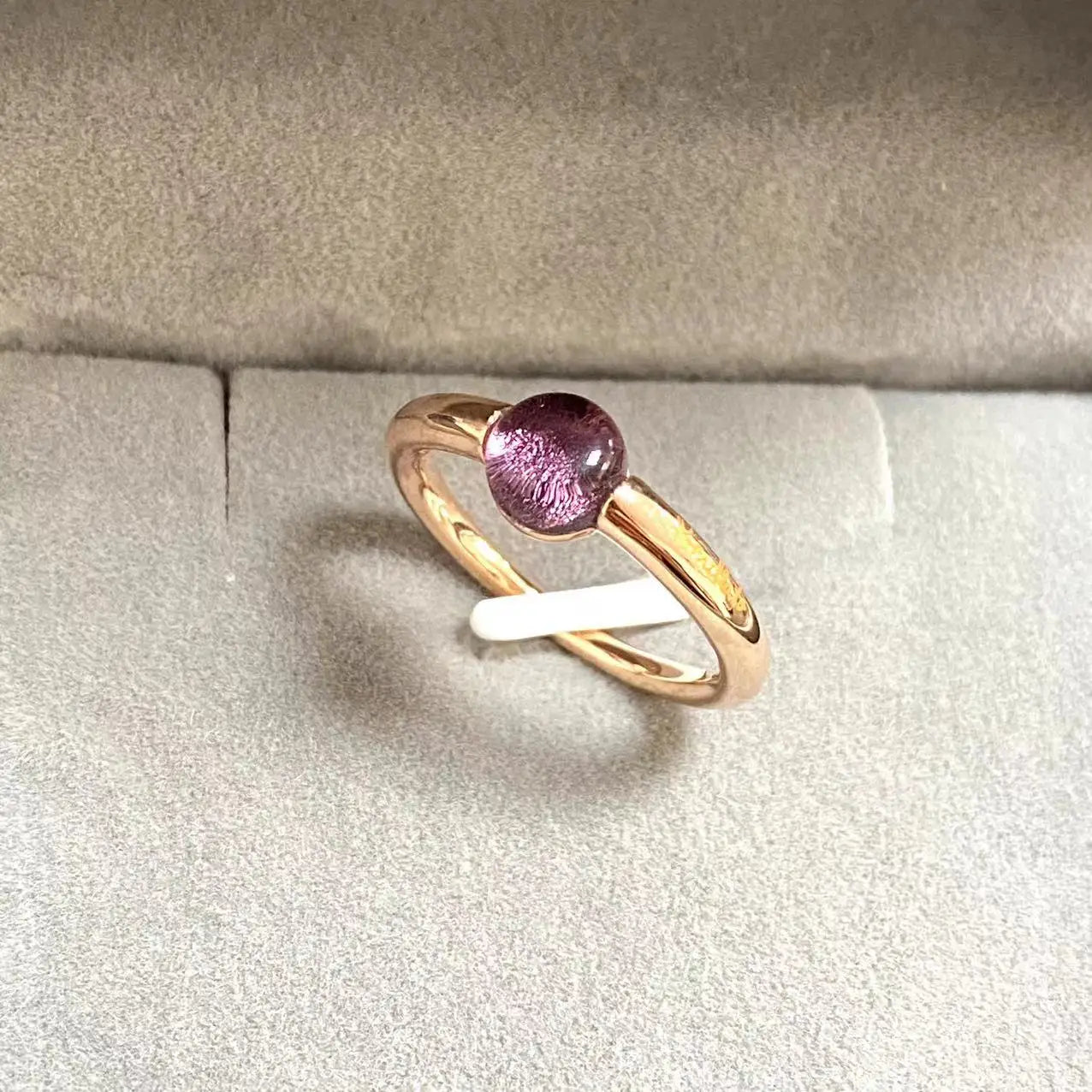 Ring New Simple Round Ring Starry Sky Style Ring Blue Crystal Ring For Women Fashion Jewelry Party Gift